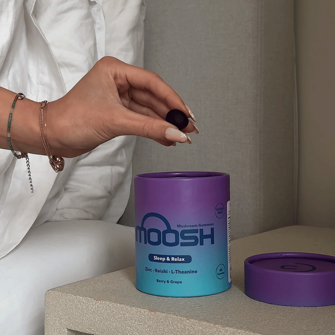 Reishi Mushroom & L-Theanine for Sleep & Relax