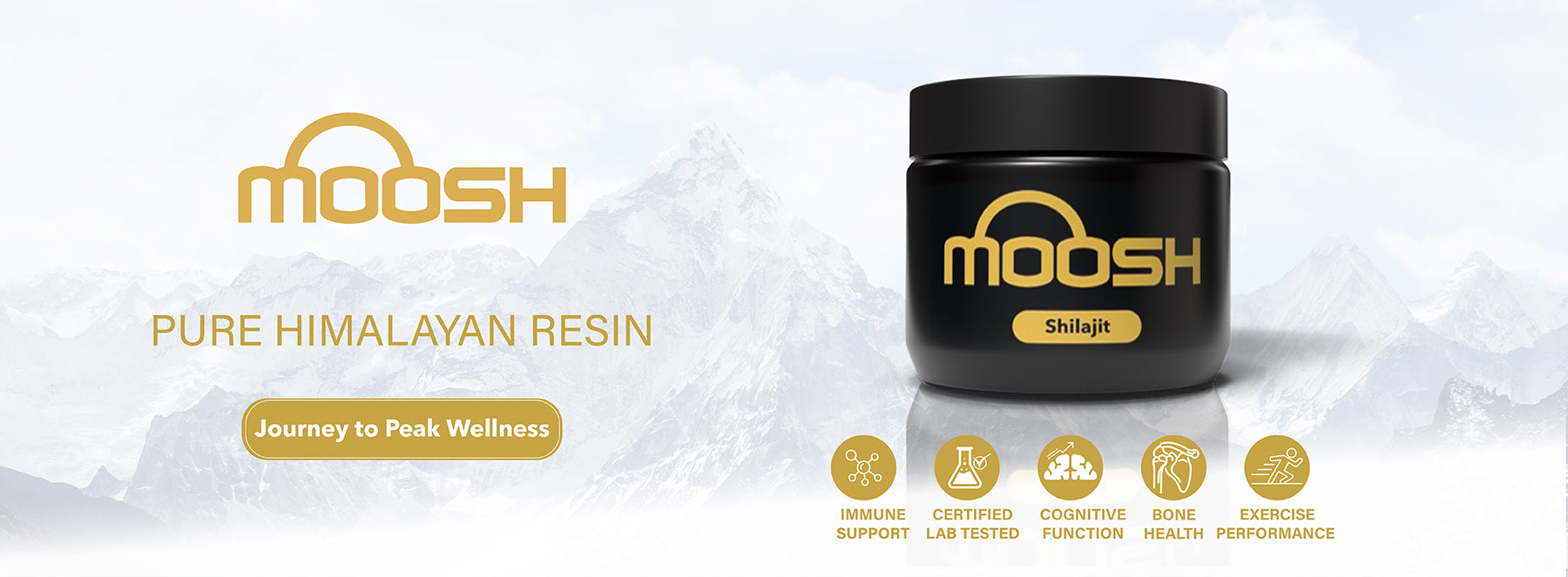 Moosh Pure Himalayan Shilajit Health Product